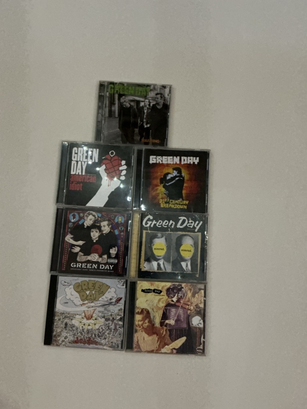 Green Day CD Collection